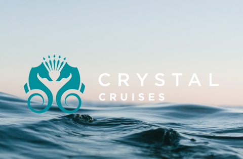 Logo de Naviera Fluvial Crystal River Cruises para cruceros por el río Rin con Mundomar Cruceros